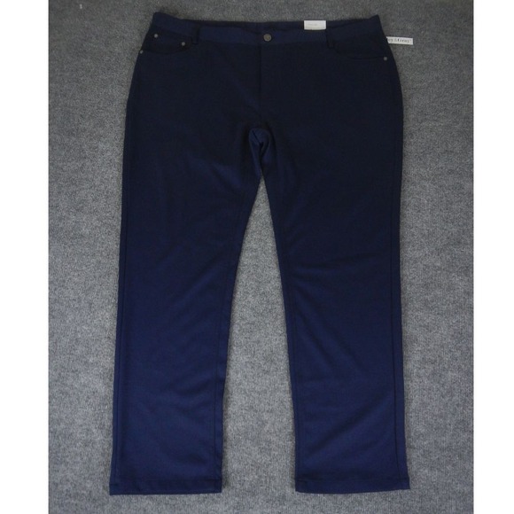 Paisley & Gray Navy Blue Dress Pants Size 44x32 Stretch Comfort Classic Fit NWT - Picture 1 of 12